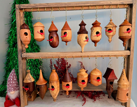 Birdhouse ornaments